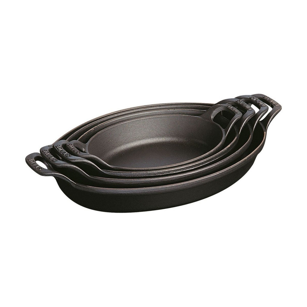 Staub Oval 28cm / 11", 1.7-Qt Stack Dish - Maison Cookware + Bakeware