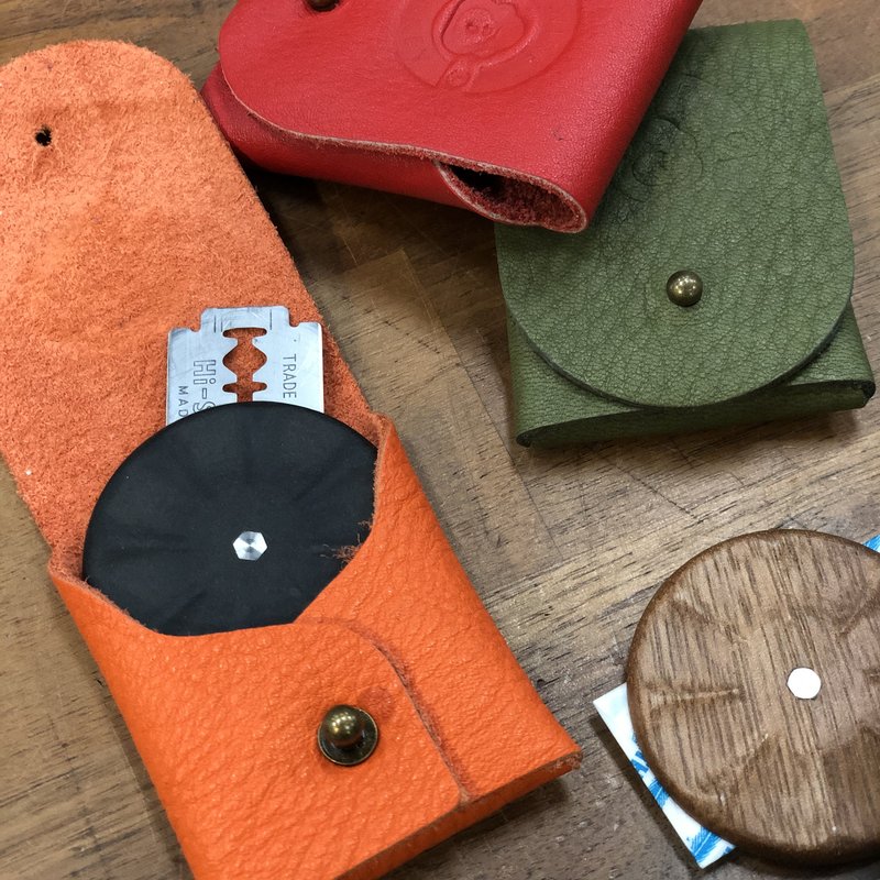 WireMonkey UFO Holster - Upcycled Leather (assorted colours)