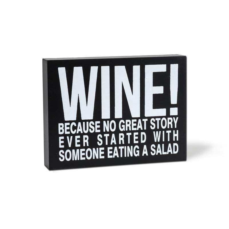Abbott Sign - Wine Story Salad