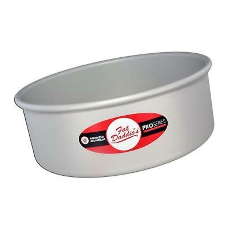 Fat Daddio's Round Cake Pan Solid 7x3