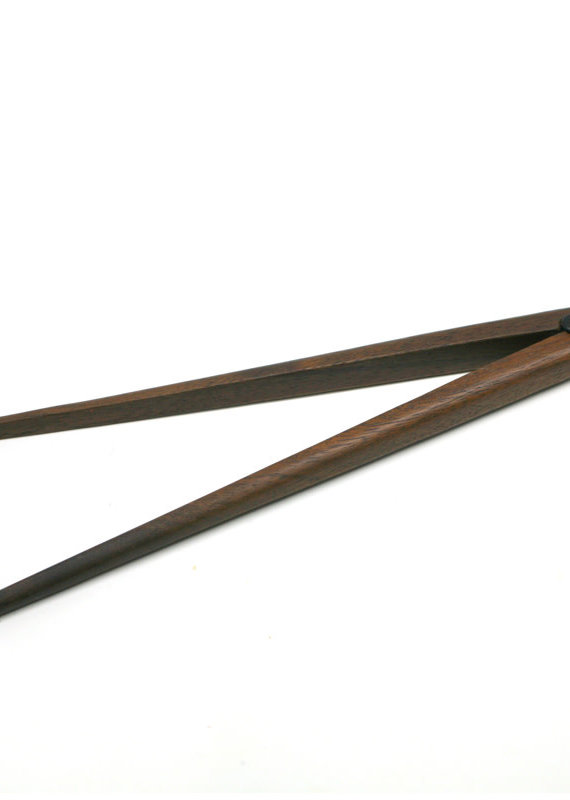 OXO Dark Acacia Wood Tongs - 22cm