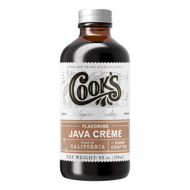 Cook Flavoring Company Natural Java Creme Flavouring 4oz