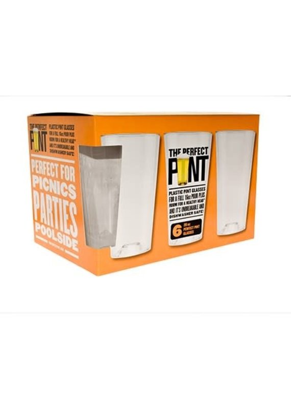 The Perfect Pint The Perfect Pint Beer Glass  - 6pack 20oz