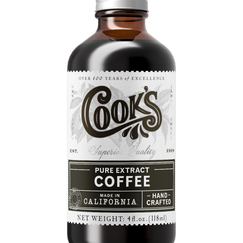 Cook Flavoring Company Pure Coffee Extract 4oz