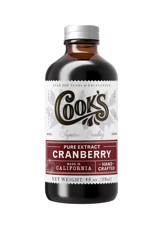 Cook Flavoring Company Pure Cranberry Extract 4oz