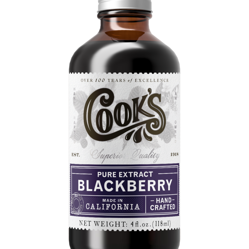 Cook Flavoring Company Pure Blackberry Extract - 4oz