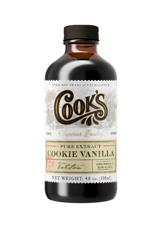 Cook Flavoring Company Pure Tahitian Blend Cookie Vanilla - 4oz