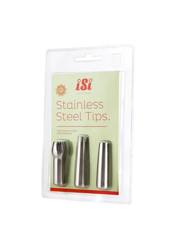 iSi iSi Stainless Steel Decorator Tips 3pk