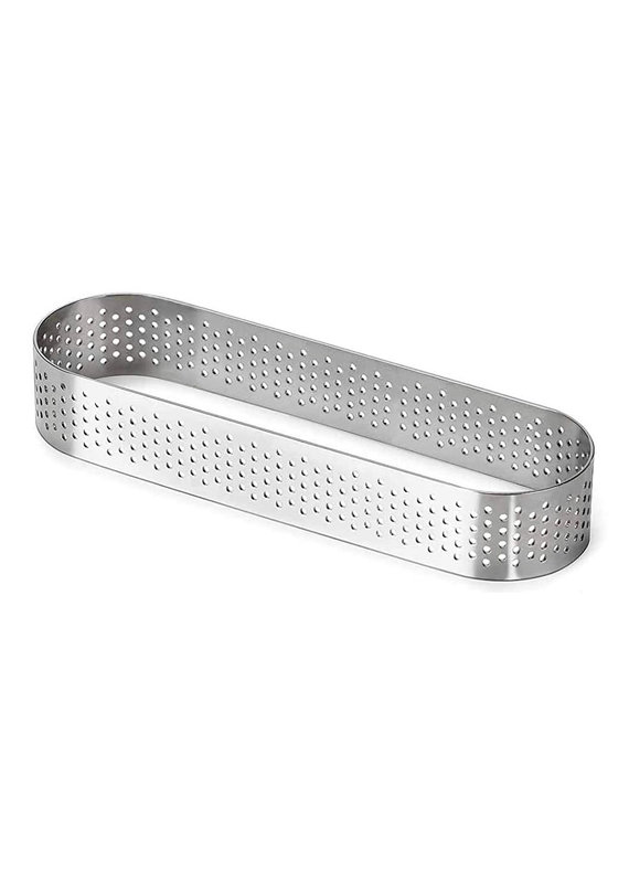 Artigee Oval Perforated Tart Ring 119mm x 35mm