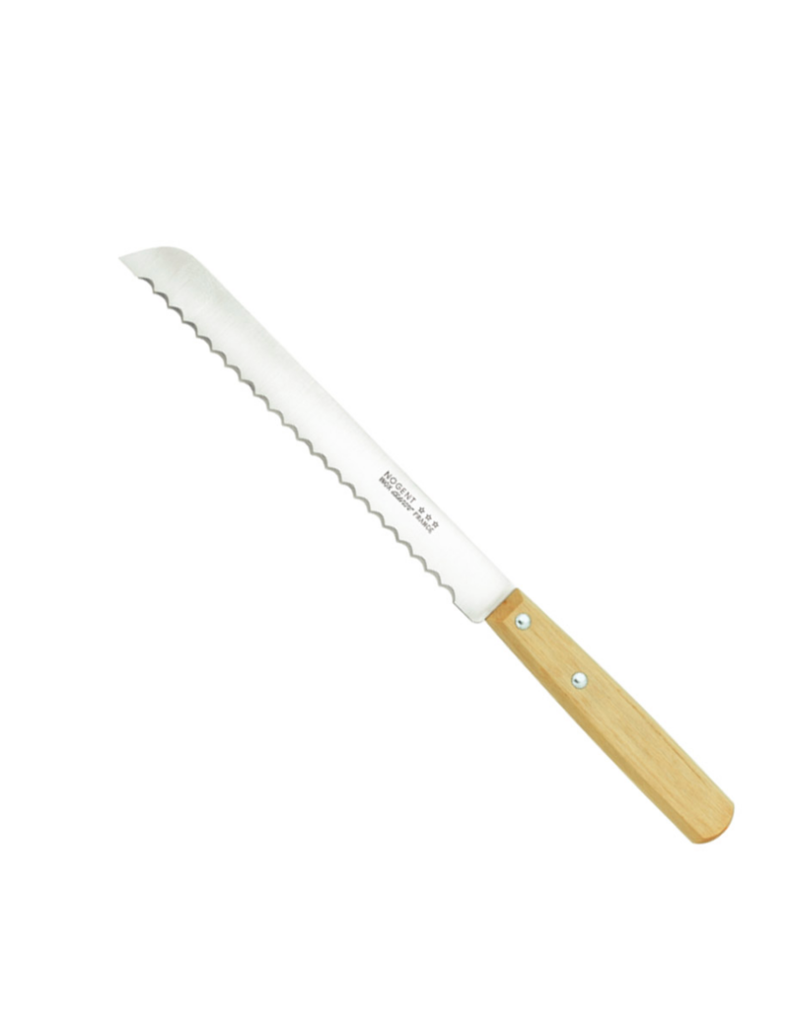 Nogent Classic Bread Knife Natural Beechwood Maison Cookware + Bakeware
