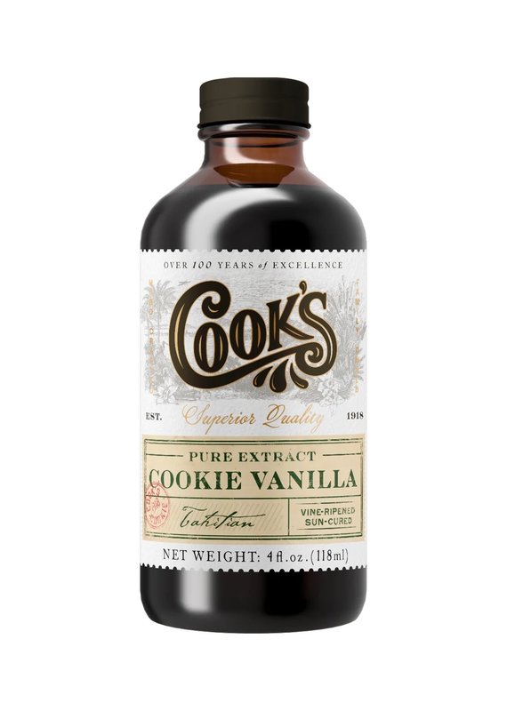 Cook Flavoring Company Pure Tahitian Blend Cookie Vanilla - 16oz