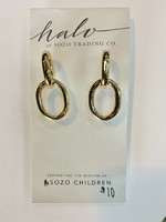 Halo Chain Earring