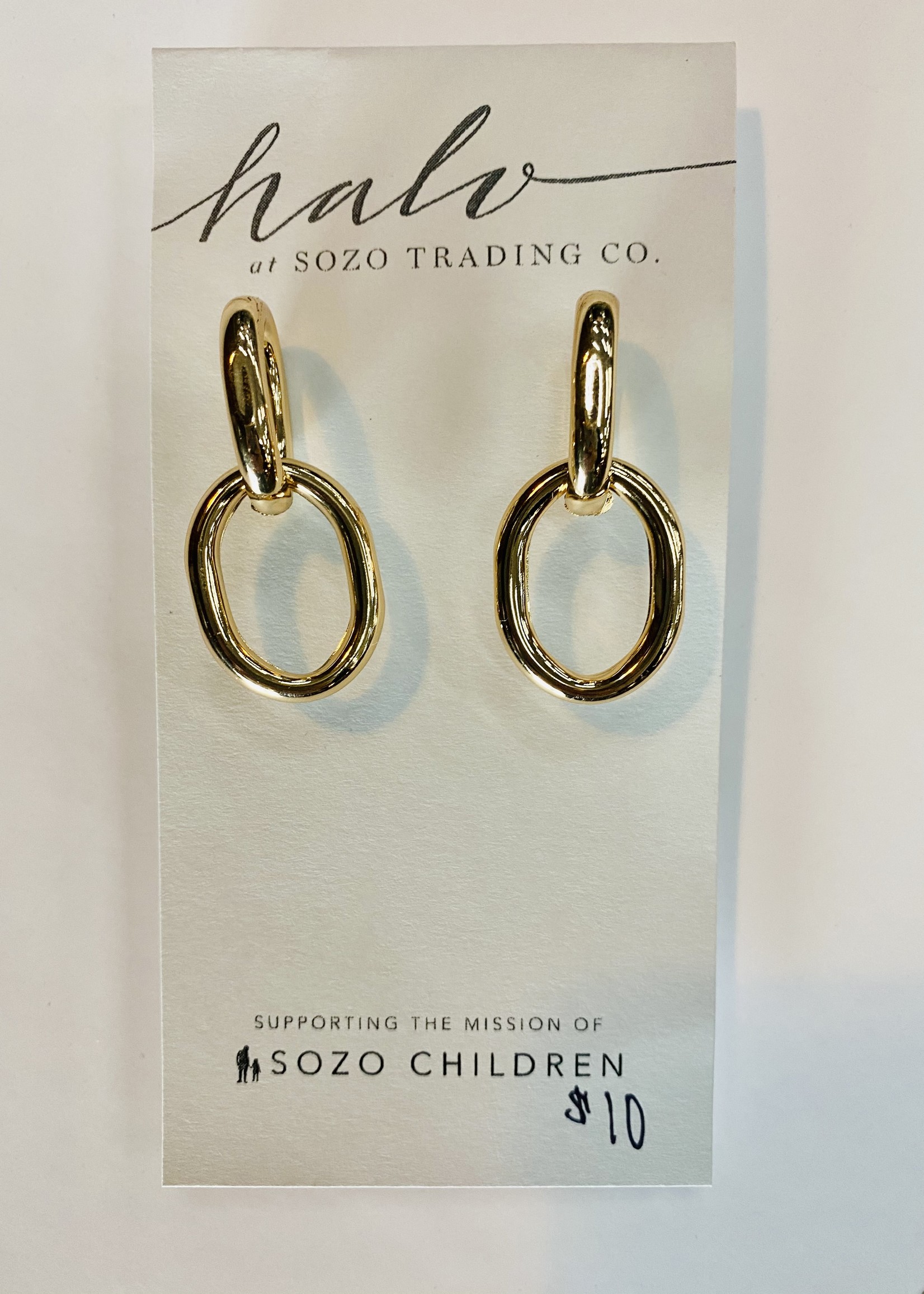 Halo Chain Earring