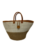 UG Woven Leather Bag/Basket