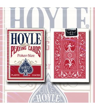 United States Playing Card Company Hoyle Poker Card Deck -  Red by USPCC
