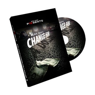 Change for a Dollar, DVD with Mismade Bill Gimmick by  Ron Jaxon and Eric Ross M10