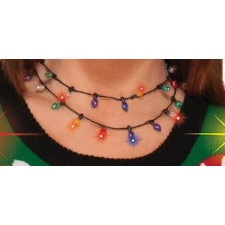 Forum Novelties Christmas Bulb Necklace - Light Up by Forum Novelties