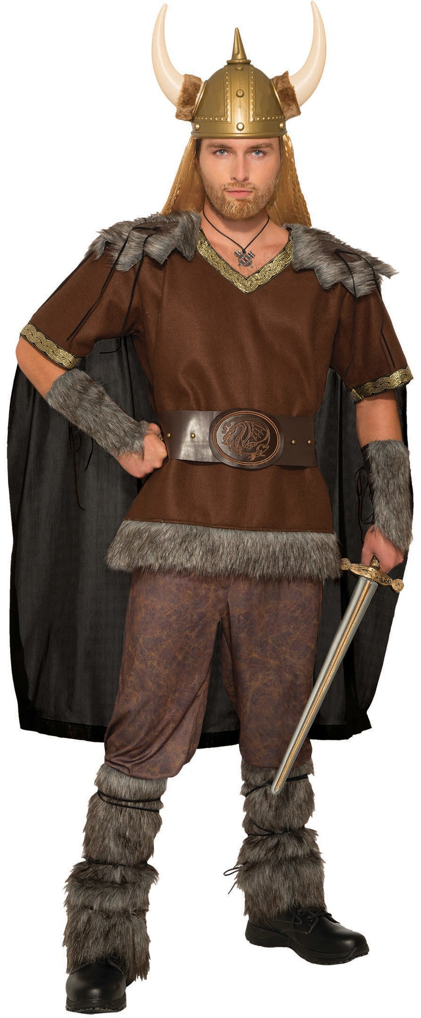 Viking Warrior Chief Costume Adult One Size by Forum Novelties - Ronjo ...