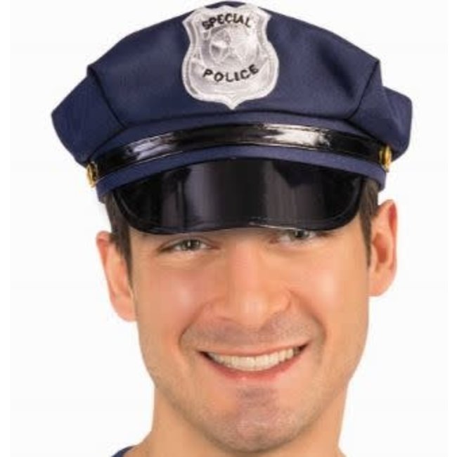 Forum Novelties Policeman Hat, Blue