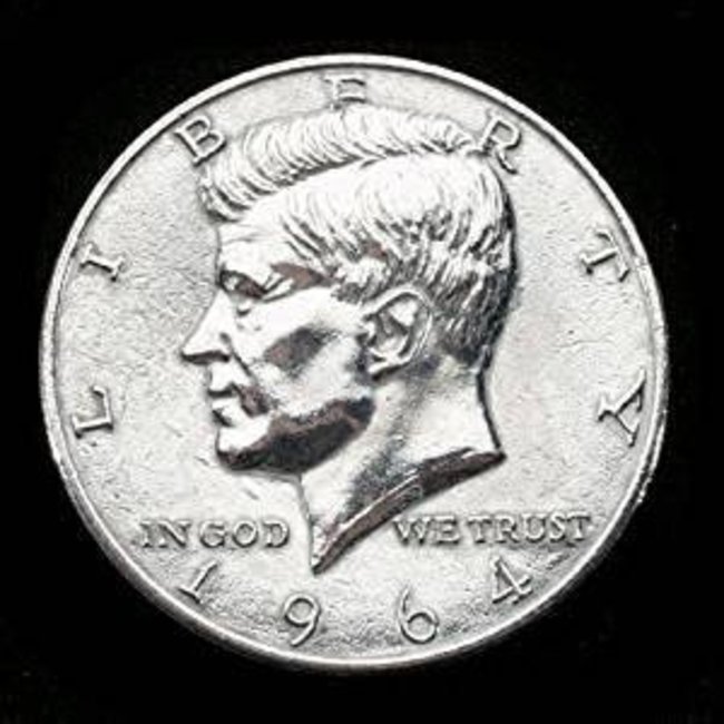 Jumbo Coin, Half Dollar - 3 inch  (M10)