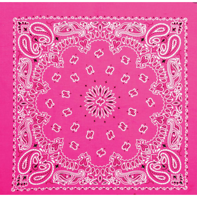 Pink Bandana, Cotton