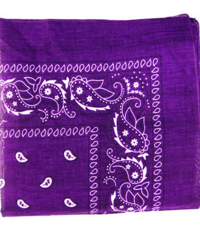 purple bandana pants