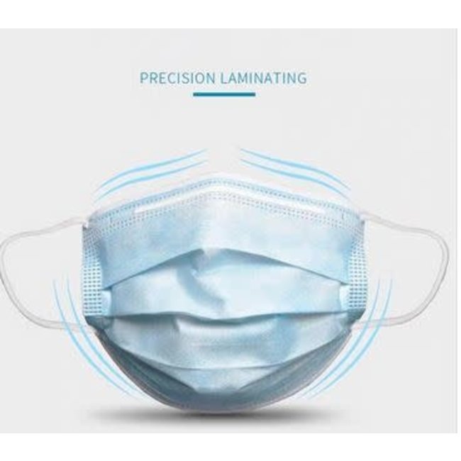 Face Mask Protection 3 Layer Disposable - Single Mask- 18