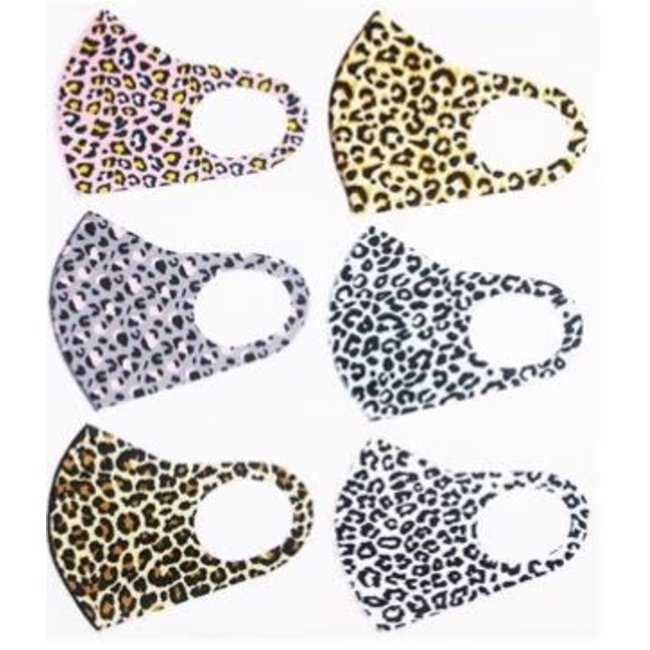 Face Mask Leopard, Assorted Color- 5