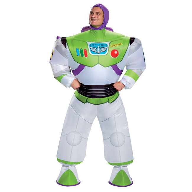 Disguise Inflatable Adult Buzz Lightyear Costume - Toy Story 4. Adult Standard by Disguise