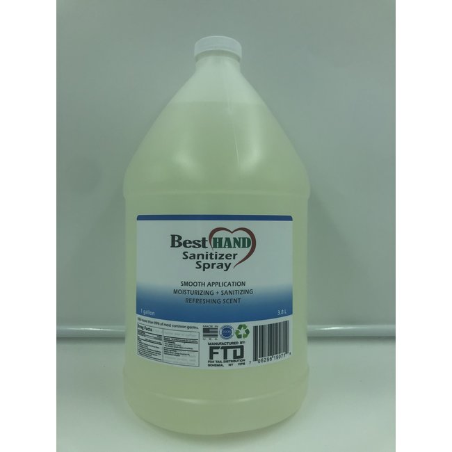 BHS Hand and Surface Sanitizer Spray 1 Gallon