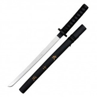 27 inch Wood Wakizashi Sword w/Scabbard