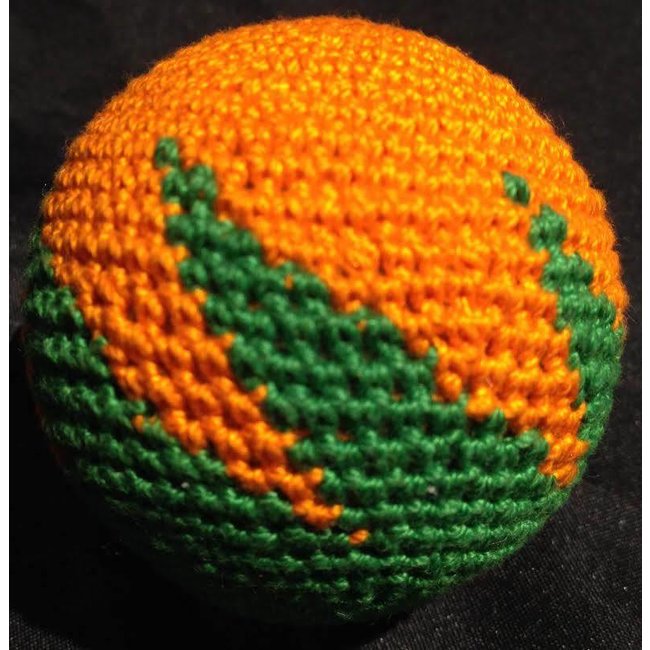 Ronjo Load Ball, 2 inch - Zig Zag, Cork Orange/Green (M8)