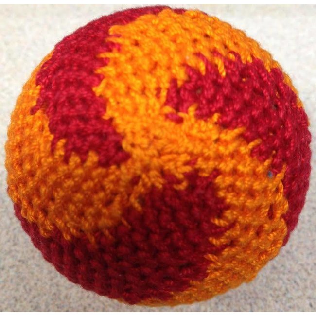 Ronjo Load Ball, 2 inch - Swirl, Cork Orange/Red (M8)