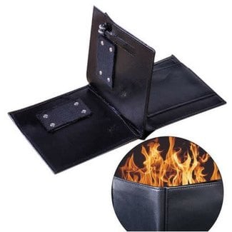 Flaming Wallet Fire Wallet by Ronjo