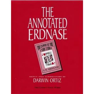 The Annotated Erdnase by Darwin Ortiz 1st ED 1991 NEW