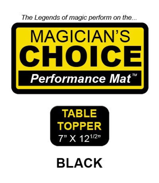 Ronjo Performance Mat Table Topper, Black