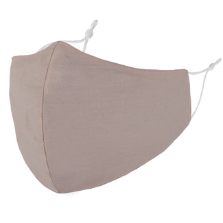 Face Mask Beige, Washable/Reusable SL- 13