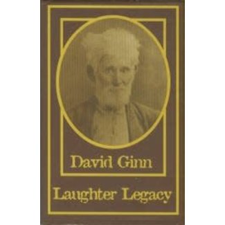 Book - USED Laughter Legacy by David Ginn 1st Ed 1998 dust jacket VG