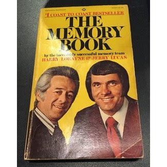 Book - USED  The Memory Book by Harry Lorayne Paperback 1974 G