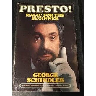 USED Book Presto! Magic For The Beginner by George Schindler from Reiss Games