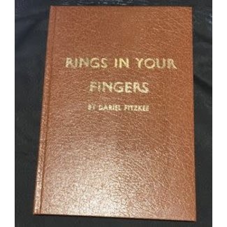 Book - USED Rings In Your Fingers by Dariel Fitzkee 1977 2nd Printing Hardcover E