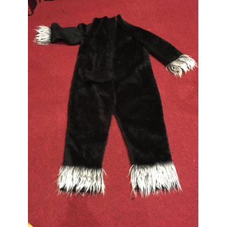 Black Cat Suit -  Body Only Adult Size