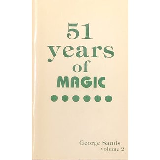 Used Book -  51 Years Of Magic Vol 2 By George Sands Soft Cover Pamphlet