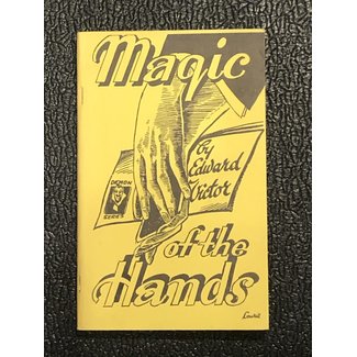 Used Book - Magic Of The Hands By Edward Victor 1st Es Soft Cover Pamphlet