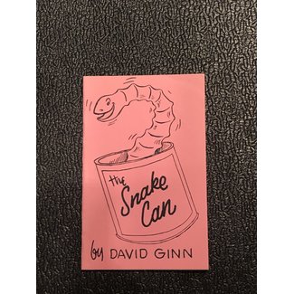 Used Book - The Snake Can By David Ginn Soft Cover Pamphlet