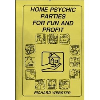 Book - Home Psychic Parties for Fun and Profit by Richard Webster and Brookfield Press (M7)