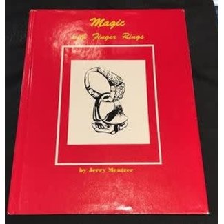 Book USED Magic With Finger Rings by Jerry Mentzer 1984 w/Dust Jacket VG