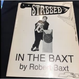 USED Stabbed In The Baxt by Robert Baxt