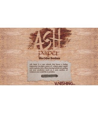 Ash Paper By The Other Brothers