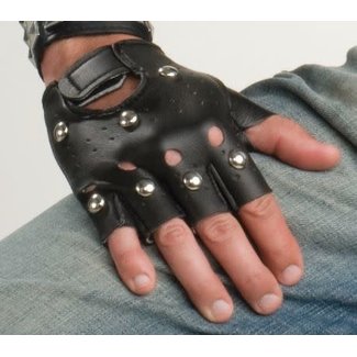 Studded  Biker Gloves